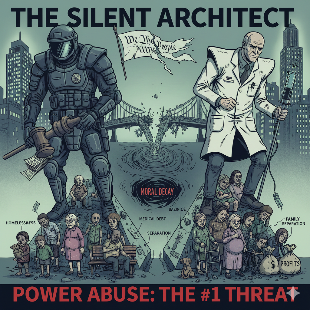 The Silent Architect of Economic Decay: How Power Abuse Violates the American Promise